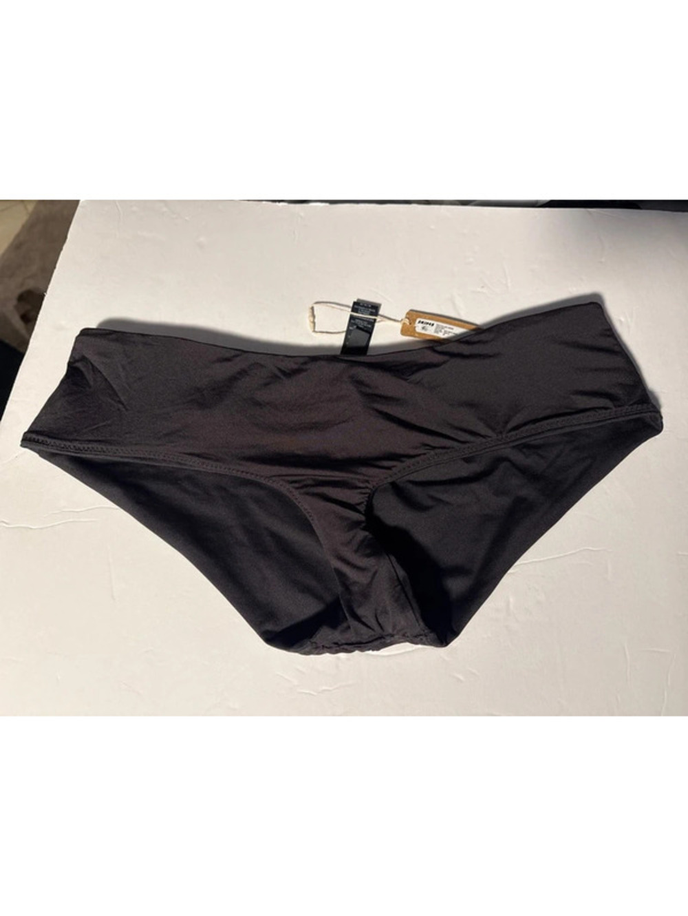 SKIMS Swim NWT Hipster Bikni Bottoms Black Size M
